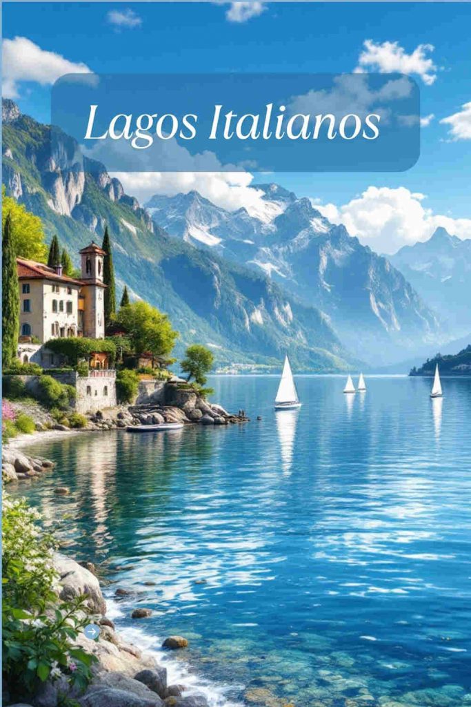 Hotéis nos Lagos Italianos - Pin