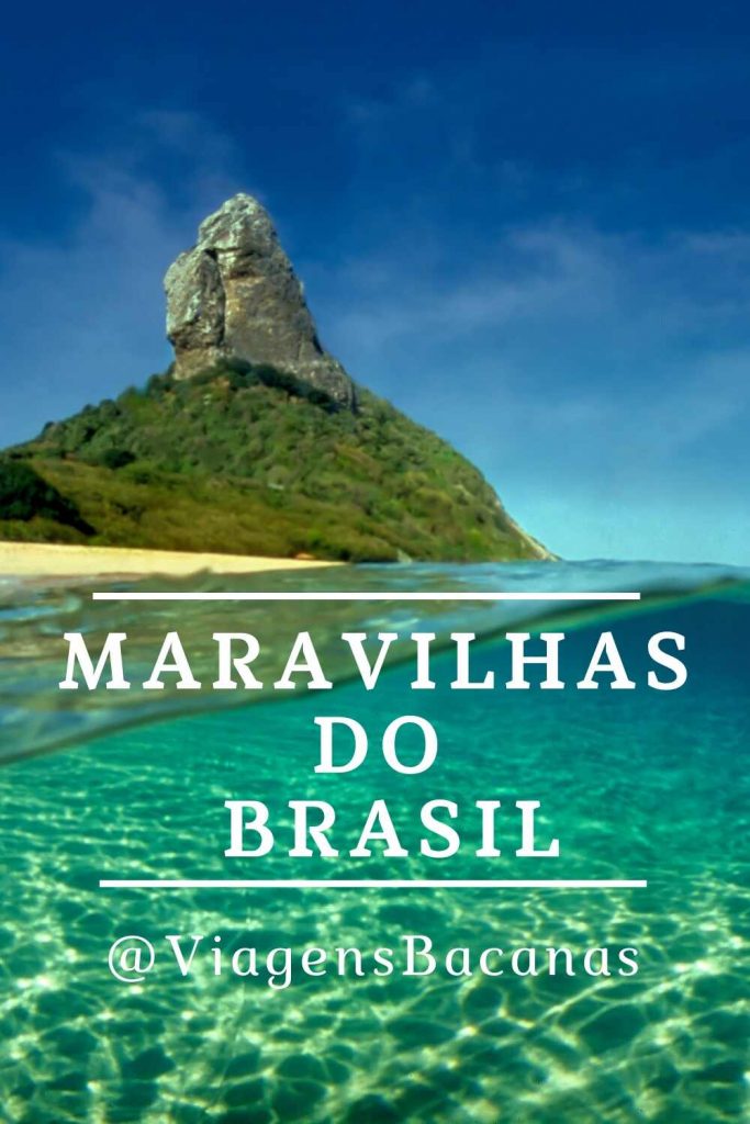 Maravilhas do Brasil - Viagens Bacanas - Pin