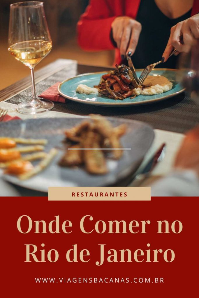 Onde comer no Rio de Janeiro - Pin