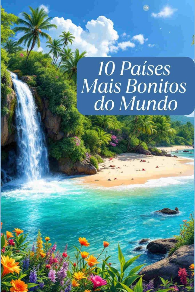 Países Mais Bonitos do Mundo - Pin
