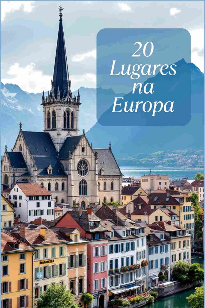 Lugares na Europa - Pin