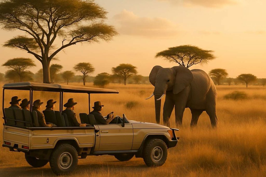 Safari em Botswana