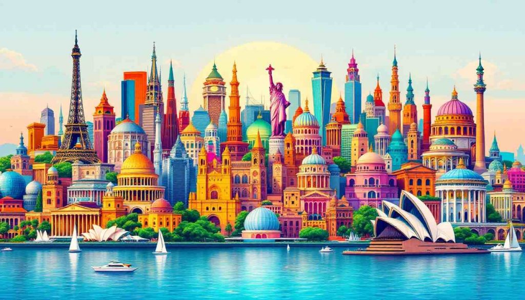 Melhores Cidades do Mundo - IA 