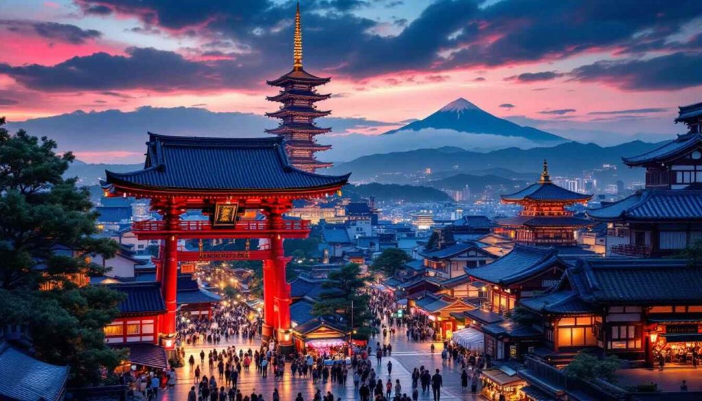 lugares mais bonitos do Japão