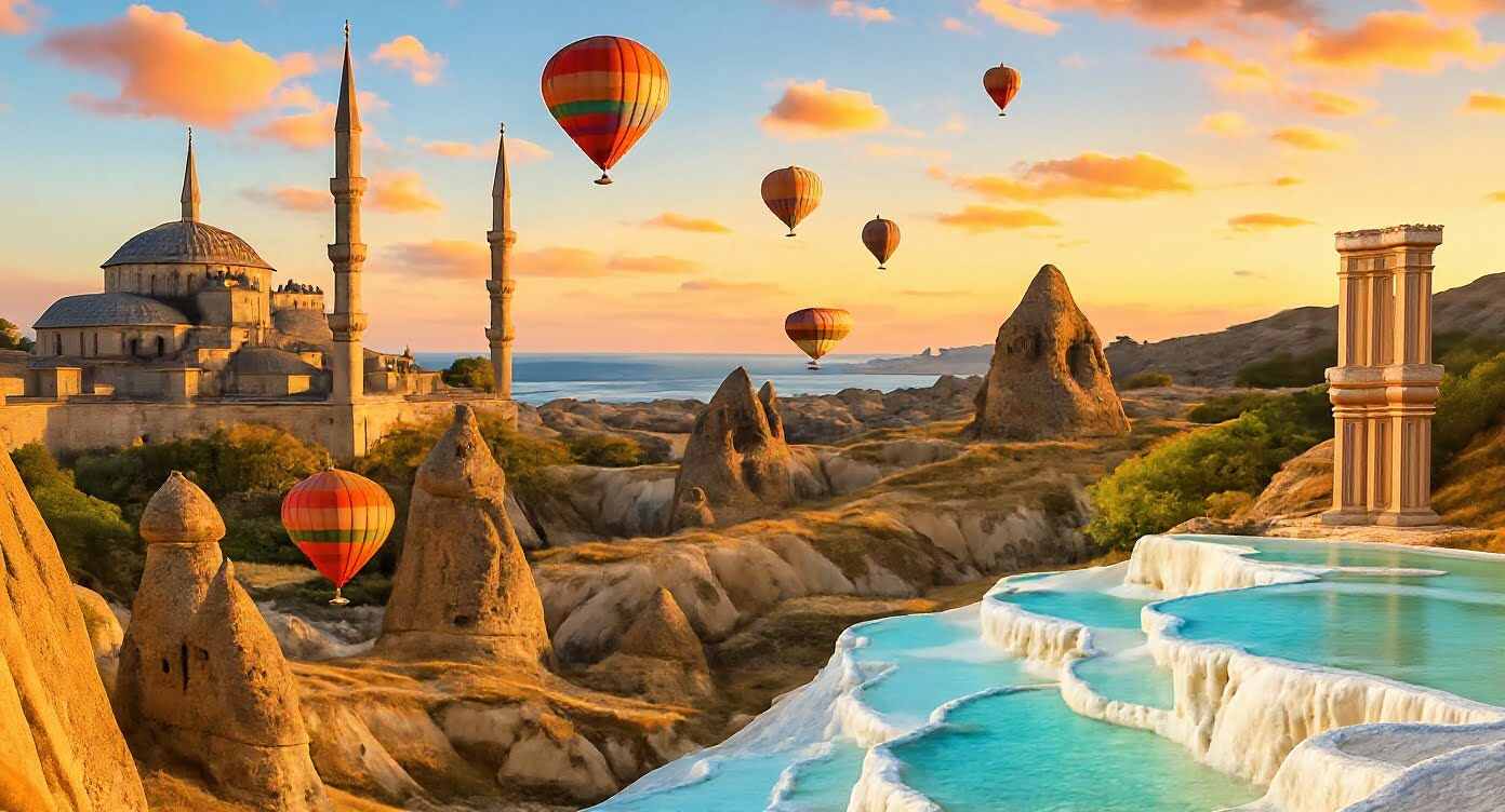 Pacote Turquia Encantadora: Uma Viagem de 11 dias pela Turquia