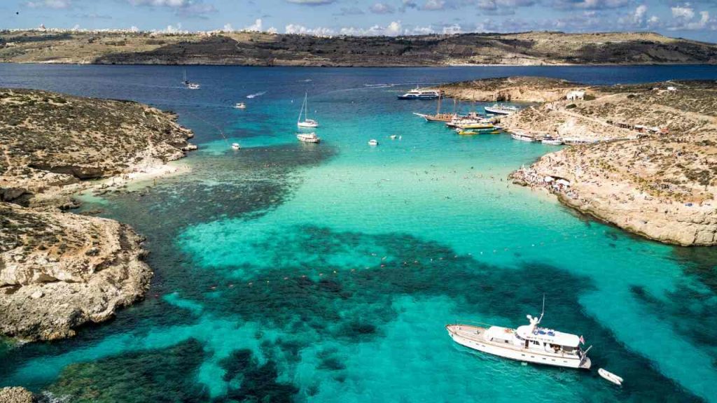 Comino Blue Lagoon - Itália - foto Canva