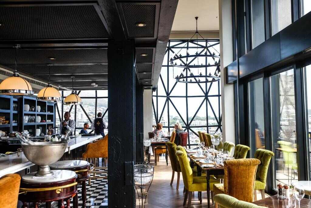Bar do The Silo Hotel - Cidade do Cabo - foto Booking