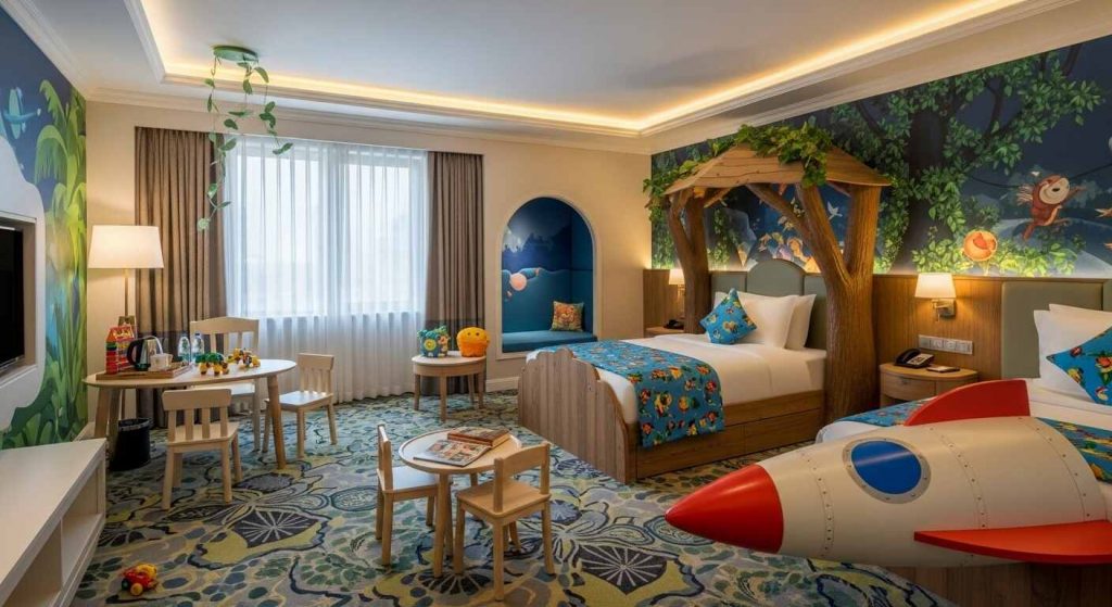 hotéis com quartos temáticos para crianças
