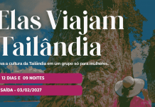 Pacote Elas Viajam Tailândia 2027: Só para Mulheres! Pacote Elas Viajam Tailândia 2027