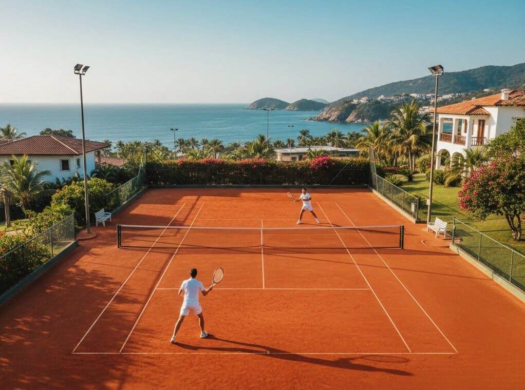 Hotéis com Quadra de Tênis em Búzios: Top 4 Melhores Opções 1 Hotéis com Quadra de Tênis em Búzios - imagem IA