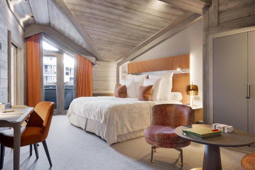 Hotel Le K2 Chogori Val d'Isère: Spa e exclusividade nos Alpes 3 Quarto do Hotel Le K2 Chogori Val d'Isère