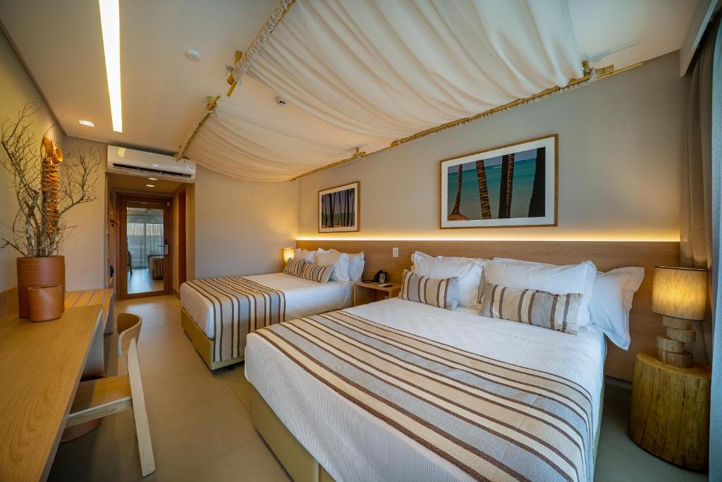 Samoa Villa Resort: Um Refúgio com Piscina de Areia em Porto de Galinhas 12 Quarto no Samoa Villa Resort Muro Alto