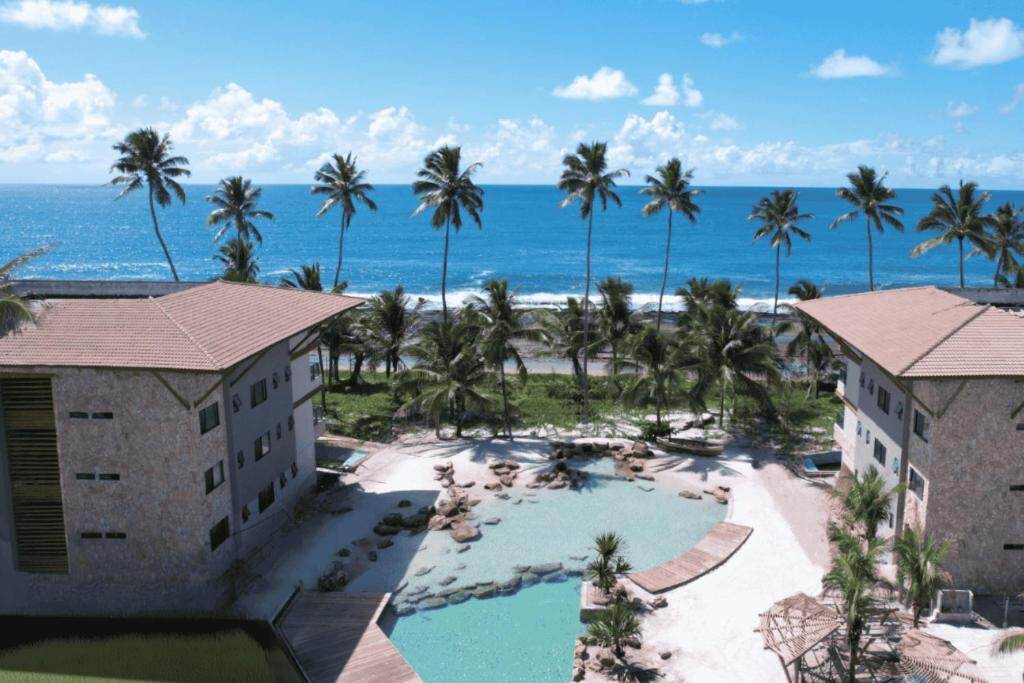 Samoa Villa Resort: Um Refúgio com Piscina de Areia em Porto de Galinhas 1 Samoa Villa Resort Muro Alto