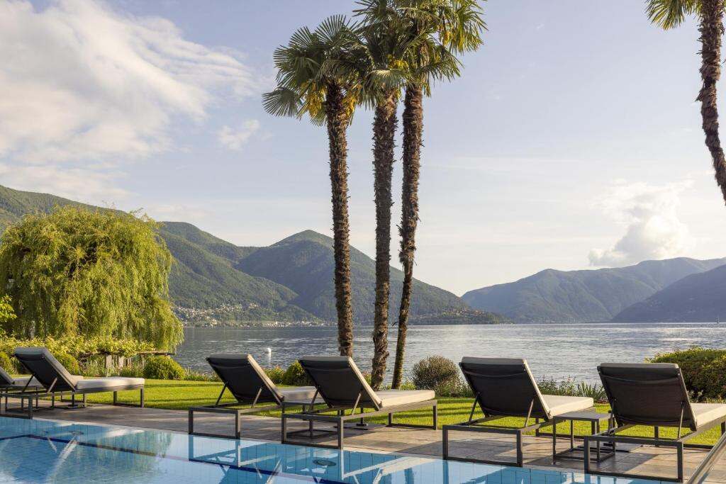 10 Melhores Hotéis da Suíça: dos Alpes aos Lagos 2 Hotel Eden Roc Lago Maggiore - Ascona - foto Booking