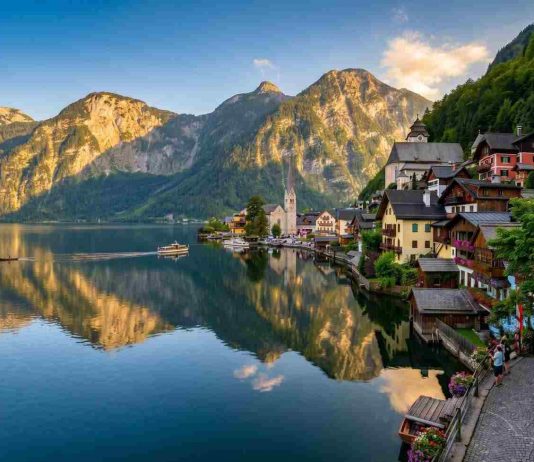 Hallstatt: Tudo sobre a Cidade de Conto de Fadas da Áustria Hallstatt Áustria - imagem IA