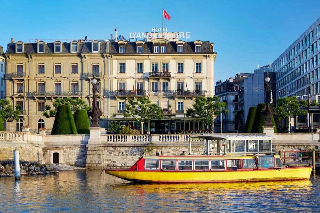 Guia de Genebra: A Capital do Luxo e da Elegância na Suíça 4 Hotel d'Angleterre Genebra - foto Booking