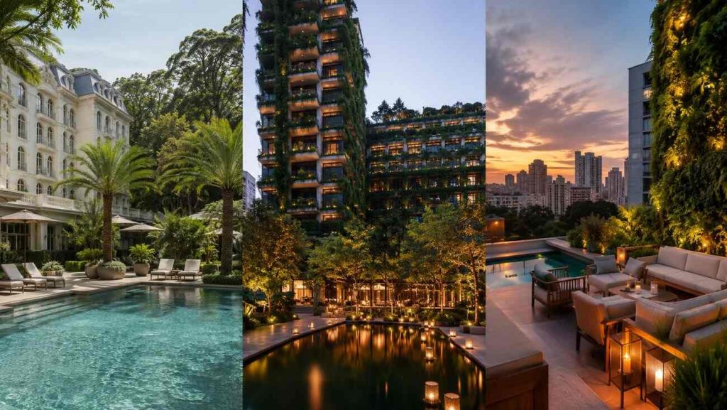 3 Hotéis de Luxo em São Paulo para Relaxar sem Sair da Cidade 1 Hotéis de Luxo em São Paulo - imagem IA