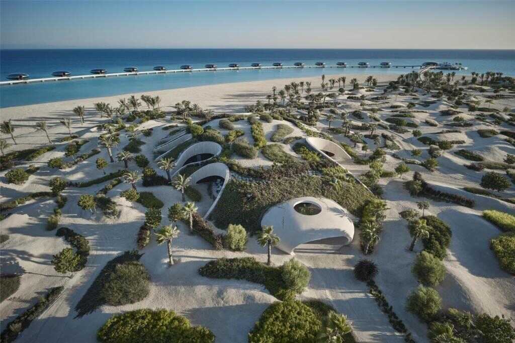 Shebara Resort: Um Hotel de Luxo Futurista no Mar Vermelho 4 Shebara Resort - Arábia Saudita - foto Booking