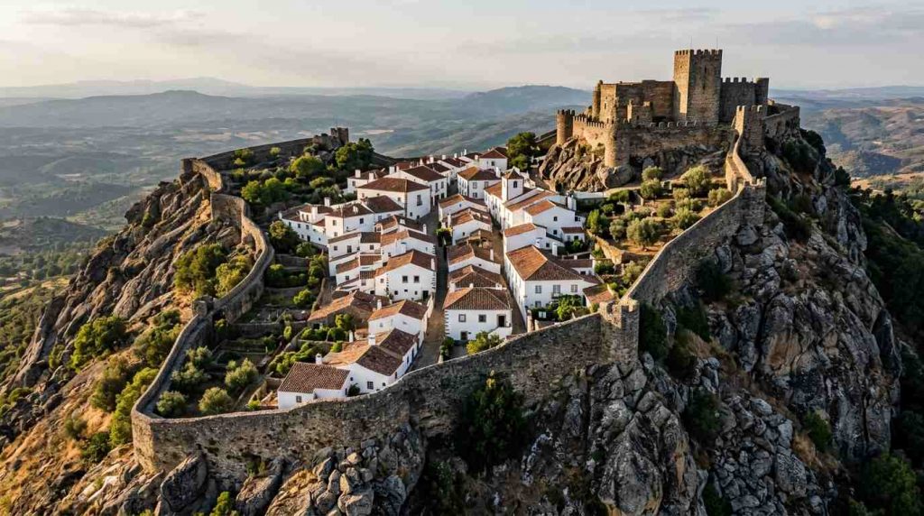 Vilarejos Mais Bonitos de Portugal: 10 Destinos Inesquecíveis 4 Marvão – Portalegre, Portugal - imagem IA