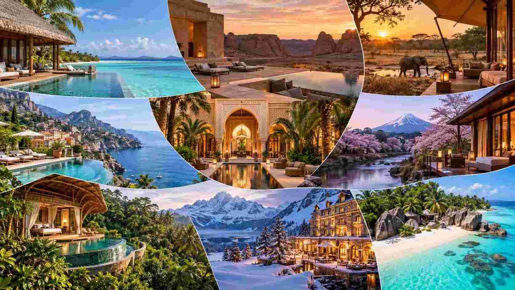 Os Melhores Hotéis e Resorts do Mundo: Gold List 2026 Condé Nast Traveler 1 Melhores Hotéis e Resorts do Mundo - imagem IA