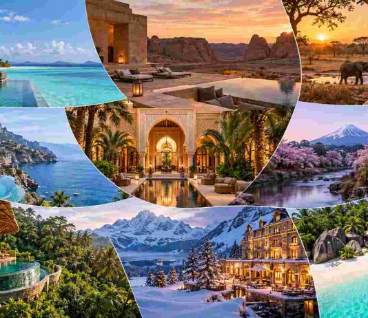 Os Melhores Hotéis e Resorts do Mundo: Gold List 2026 Condé Nast Traveler Melhores Hotéis e Resorts do Mundo - imagem IA