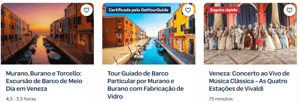 O que Fazer em Veneza: 35 Atrações Imperdíveis 4 O que fazer em Veneza - GYG
